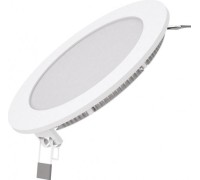 Потолочный светодиодный светильник GAUSS Slim круг 9w 610lm 3000k 939111109