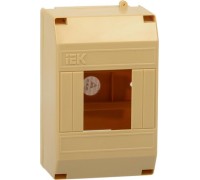 Бокс IEK Krepta 3 КМПн 1/4 ip20 для 4-х авт. выключателей, цвет сосна MKP31-N-04-30-135-S