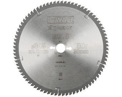 Пильный диск по дереву DeWALT 305х80тх30 мм. Extreme DT4283-QZ [DT4283-QZ]