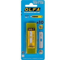 Лезвие для ножа Olfa OL-SKB-7/10B специальное, для SK-7, 12,5 мм, 10 шт