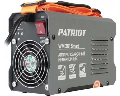 Сварочный инвертор PATRIOT WM 201Smart MMA + маска 311D [605302294]