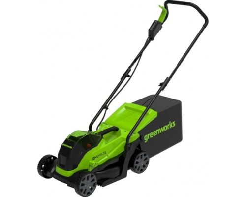 Газонокосилка аккумуляторная GREENWORKS GD24LM33, 24V 33 см, бесщеточная, без АКБ и ЗУ [2516107]
