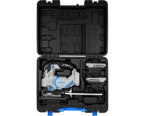 Лобзик аккумуляторный DEKO DKJS20 PRO в кейсе, 20B 2x2.5Aч 083-1125 купить с доставкой и официальной гарантией