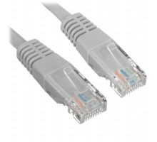 Пaтч-корд REXANT 18-1008 U/UTP, CAT 5e, RJ45-RJ45, PVC серый, 7м