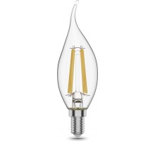 Лампа светодиодная GAUSS Свеча filament на ветру 11w 810lm 2700к е14 led 104801111