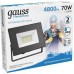 Прожектор GAUSS Elementary 70w 7200lm 6500к 175-265v ip65 черный led [613100370]