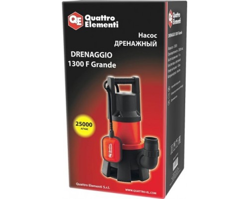 Насос дренажный QUATTRO ELEMENTI DRENAGGIO 1300F GRANDE [241-819]