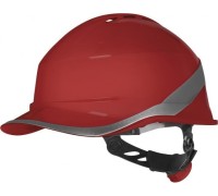 Каска Delta Plus DIAMOND VI WIND с вентиляцией, красная DIAM6WTRROFL