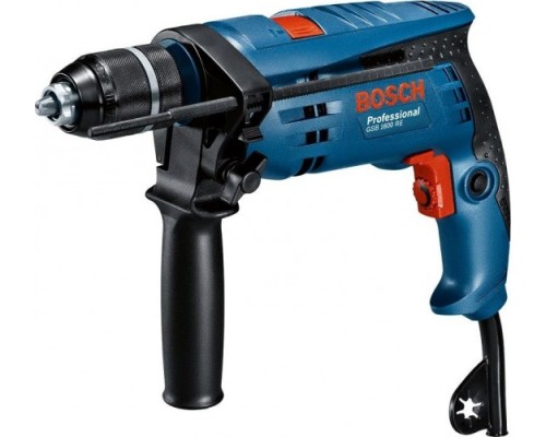 Дрель ударная сетевая BOSCH GSB 1600 RE (БЗП) односкоростная [06012181R0]