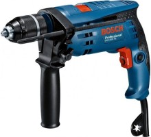 Дрель ударная сетевая BOSCH GSB 1600 RE (БЗП)  односкоростная  0601218121