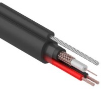 Кабель REXANT 01-4107 КВК-П-2 +2x0,75мм², +трос, ø8,0 мм, 305м многожил.
