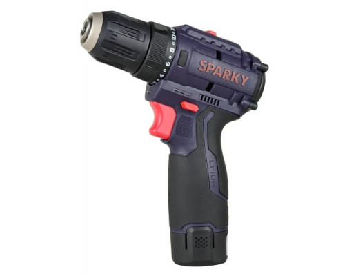 Дрель-шуруповерт аккумуляторная SPARKY BR2 12Li-C HD BL 14000198157 купить с доставкой и официальной гарантией