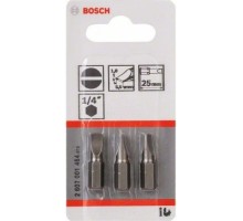 Бита для заворачивания BOSCH S0.5х3.0х49 мм XH PRO (3шт.) [2607001464]