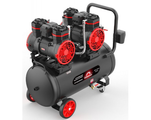 Компрессор поршневой безмасляный малошумный SUNREKA GFC650/60DS 216118