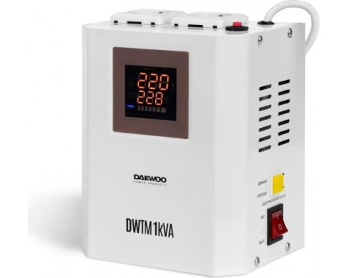 Стабилизатор напряжения однофазный DAEWOO DW-TM1kVA [DW-TM1kVA]