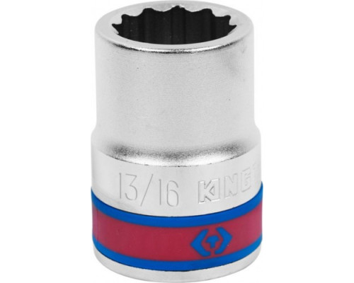 Головка двенадцатигранная 3/4" 13/16" KING TONY 633026S