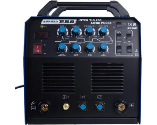 Аппарат аргонно-дуговой сварки Aurora Inter TIG 200 AC/DC Pulse