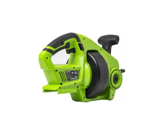 Машина барабанная для прочистки трубопроводов GREENWORKS G24DA аккумуляторная 24v, без акб и зу [3707307]
