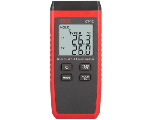 Измеритель температуры RGK CT-12+2шт TR-10W с поверкой контактный  [779944]