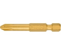 Бита для заворачивания FELO 03202570 крестовая серия tin ph 2x50, 10 шт.