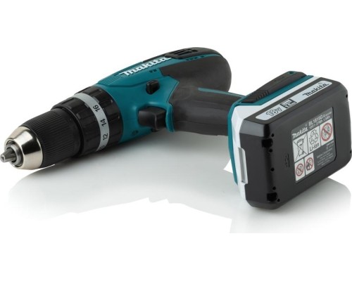 Аккумуляторный шуруповерт MAKITA HP 457 DWE ударный [HP457DWE]