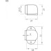 Ограничительный стопор НОРА-М 108 напольный 