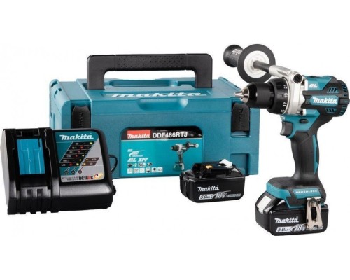 Дрель-шуруповерт аккумуляторная MAKITA DDF486RTJ