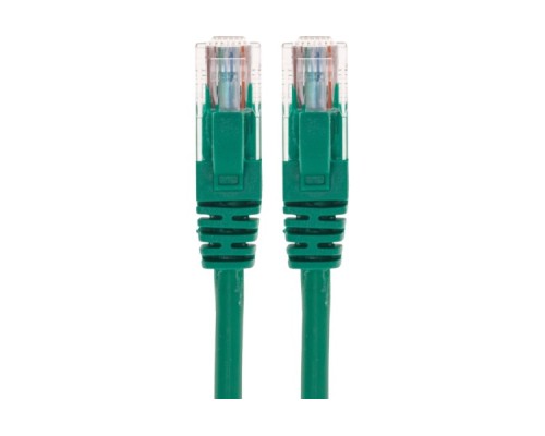 Патч-корд REXANT 02-0106-5 U/UTP, CAT 5e, RJ45-RJ45, 26AWG, LSZH, зеленый 5м