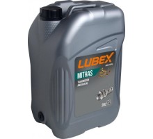 Масло трансмиссионное Lubex MITRAS AX HYP 80W90 GL-5 20 л. минеральное L020-0882-0020