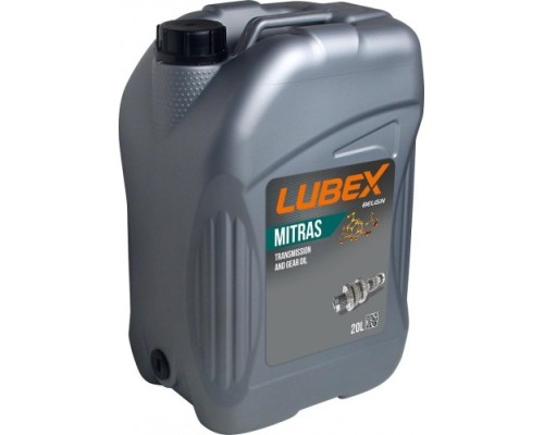 Масло трансмиссионное LUBEX MITRAS AX HYP 80W90 GL-5 20 л. минеральное [L020-0882-0020]