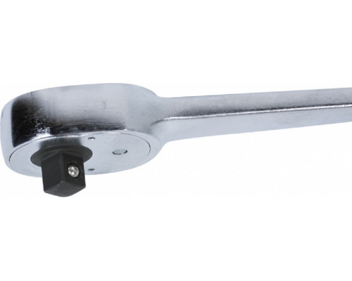 Трещотка KING TONY 3779-08G 3/8", 200 мм, 32 зуба, флажковая, с фиксатором