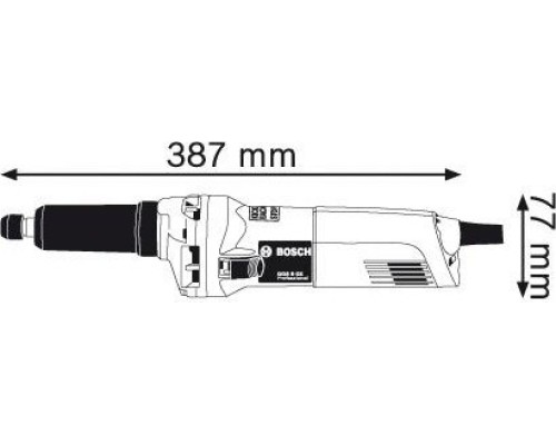 Шлифмашина прямая сетевая BOSCH GGS 8 CЕ [0601222100]