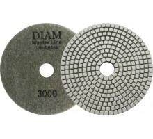 Алмазная тарелка на липучке DIAM АГШК 125*2,5 №3000 Master Line Universal (сухая/мокрая) [000650]