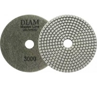 Алмазная тарелка на липучке DIAM АГШК 125*2,5 №3000 Master Line Universal (сухая/мокрая) 000650