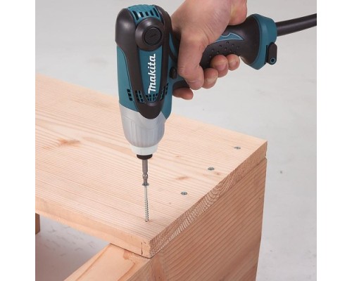 Шуруповерт сетевой MAKITA TD 0101 ударный [TD0101]