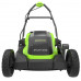 Газонокосилка аккумуляторная GREENWORKS 2520807UB 40V, 36 см, бесщеточная, c 1хАКБ 4 Ач и ЗУ купить с доставкой и официальной гарантией