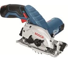 Пила циркулярная аккумуляторная BOSCH GKS 12V-26 06016A1000 2х2,0Ач, кейс L-Boxx