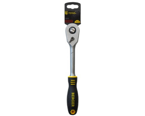 Трещотка BERGER BG2426 1/2 дюйма 72 зуба 260 мм