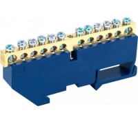 Шина REXANT 11-2342 «N» нулевая на DIN-рейку 6x9 мм стойка бол. 12 гр.