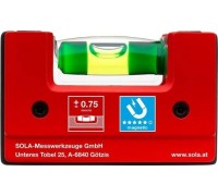 Уровень строительный SOLA GO! Magnetic компактный, магнитный [01621101]