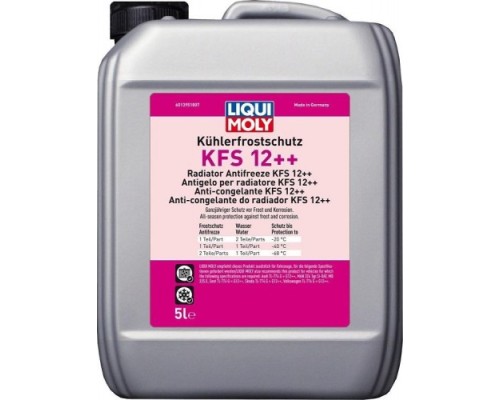 Антифриз-концентрат LIQUI-MOLY Kuhlerfrostschutz KFS 12++ 5 л. красный 21135 [21135]