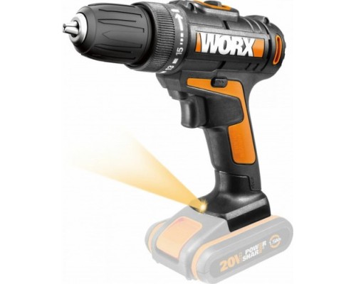 Дрель-шуруповерт аккумуляторная WORX WX101.9 без АКБ и ЗУ [WX101.9]