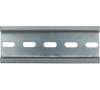 DIN-рейка REXANT 13см перфорированная оцинкованная 12-8013