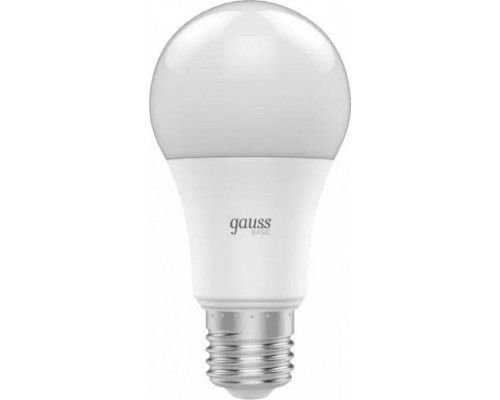 Лампа светодиодная GAUSS A60 basic 13,5w 1300lm 4100k е27 led [1023224]