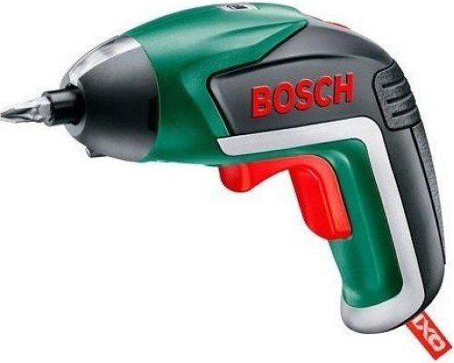 Отвертка аккумуляторная BOSCH IXO Full c угловой и эксцентриковой насадками [06039A8022] Подарочный кейс, 2 насадки