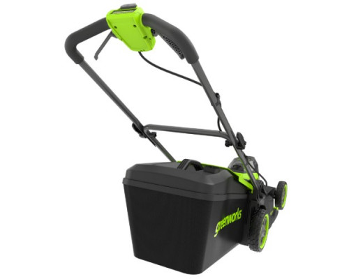 Газонокосилка аккумуляторная GREENWORKS 2520907UD 2x24V, 41 см, бесщеточная, c 2хАКБ 4 Ач и ЗУ купить с доставкой и официальной гарантией