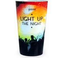 Стакан с подсветкой GAUSS LC004 lcup party 3xlr44 led