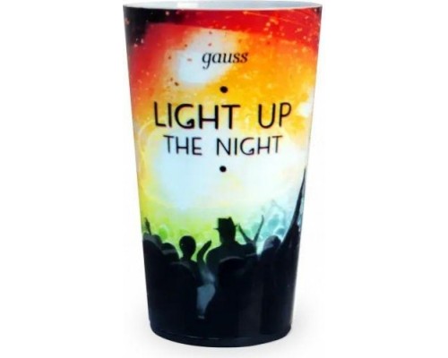 Стакан с подсветкой GAUSS LC004 lcup party 3xlr44 led