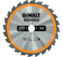 Пильный диск универсальный DeWALT 250х24тх30 мм Construction DT1956-QZ [DT1956-QZ]