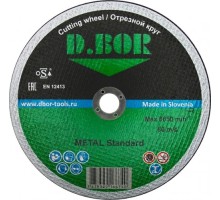 Отрезной круг по металлу D.BOR 230х1.9х22.2 мм A46T-BF, F41 METAL Standard D1-F41-MS-230-19-22